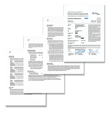 DKD-certificate