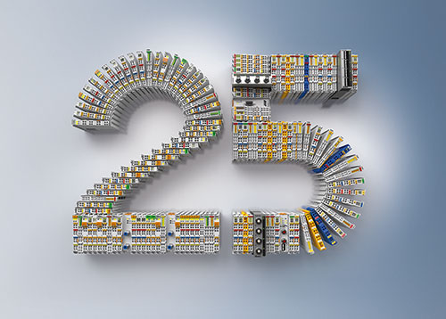 即使在25年后，贝克霍夫的通用总线终端和EtherCAT I/O技术仍然是现代模块化适应性自动化系统不可或缺的基本组成部分。